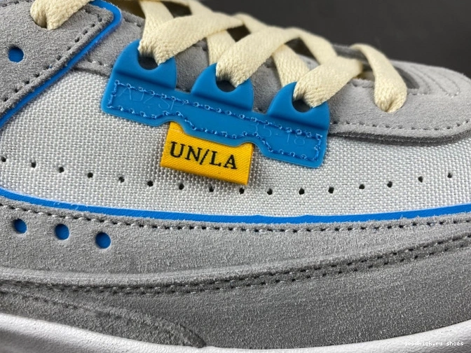 Retro DN3802-001 Jordan 2 Fog Grey Union 0710
